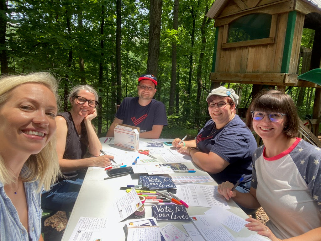 The How and Why of beve's Get Out The Vote Postcards - How I Got Started