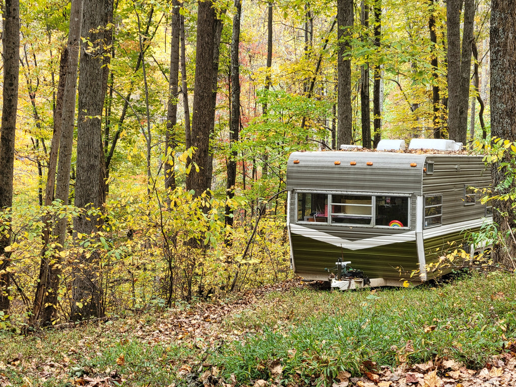 beve studio vintage camper renovation: Renovated!