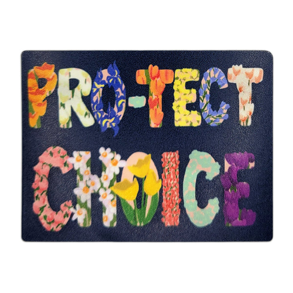 Pro-tect Choice Floral Vinyl Sticker, 3", Waterproof, Matte