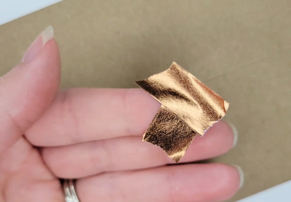 Solid Copper Foil Washi Tape