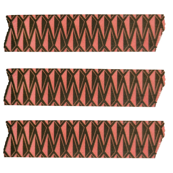 Pink and Green Geometric Pyramid Washi Tape