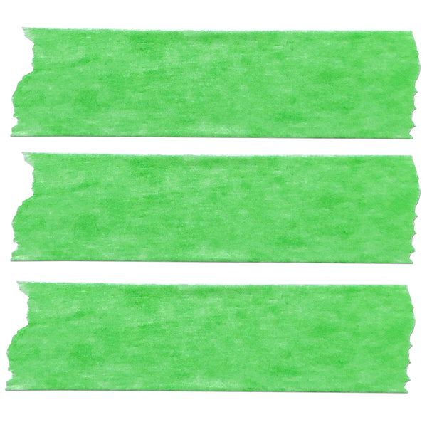 Solid Bright Green Washi Tape