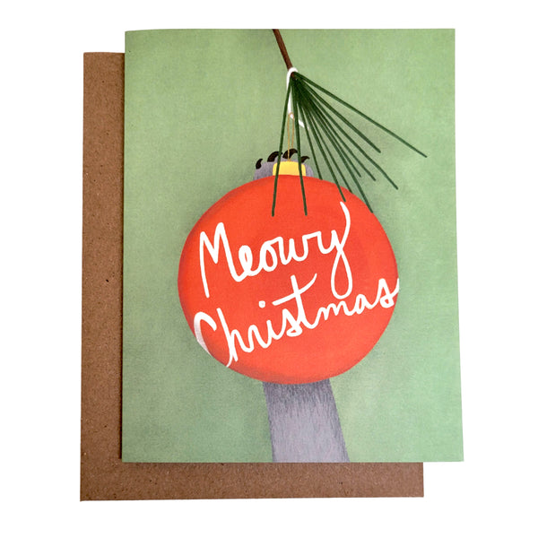 Meowy Christmas Card