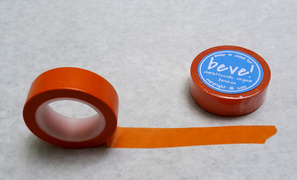 Solid Orange Washi Tape