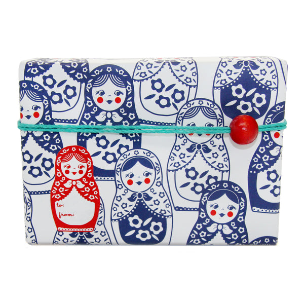 Matryoshka Doll Gift Tag Sticker Set