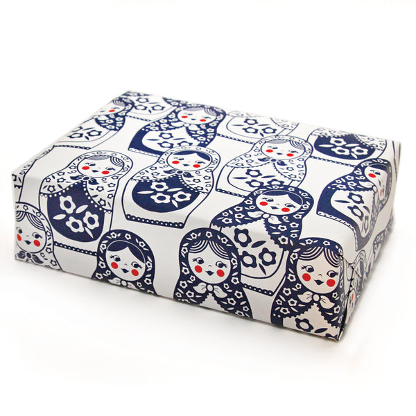 Matryoshka Doll Gift Wrap Sheets