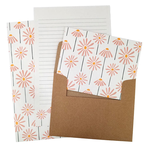 Coneflower Letter Writing Stationery Set