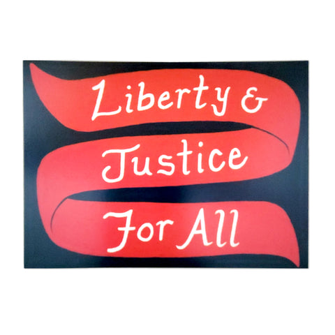 Liberty & Justice Postcard Sets - Get Out The Vote Set - American Flag
