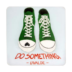 Stop Gun Violence Uvalde DO SOMETHING Sticker, 3"