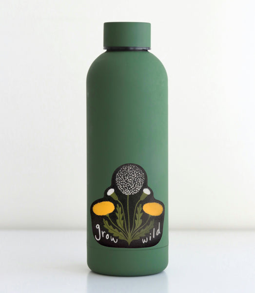 Dandelion Wildflower Vinyl Sticker, 2.75"