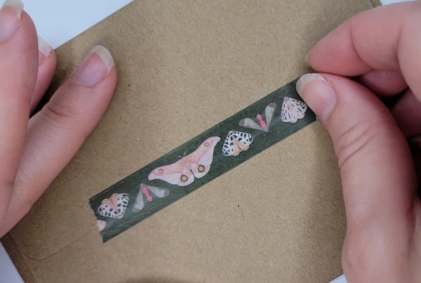 Pink Moth Washi Tape