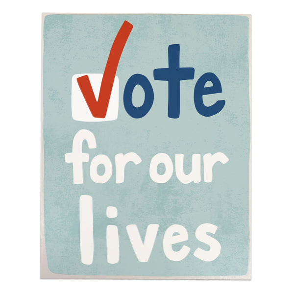 Vote For Our Lives GOTV Postcard Sets - 2024 Get Out The Vote Set