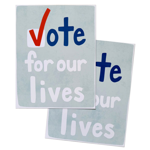 Vote For Our Lives GOTV Postcard Sets - 2024 Get Out The Vote Set