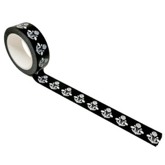 Black and White Dandelion Washi Tape