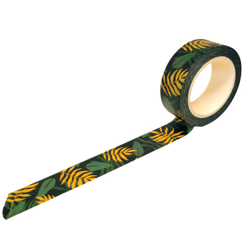 Jungle Leaf Print Washi Tape