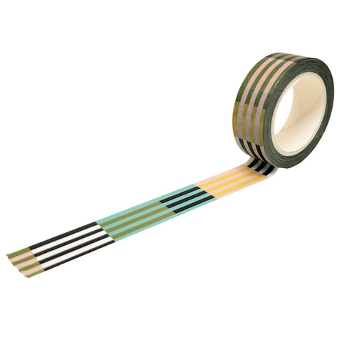 Multicolor Stripe Washi Tape