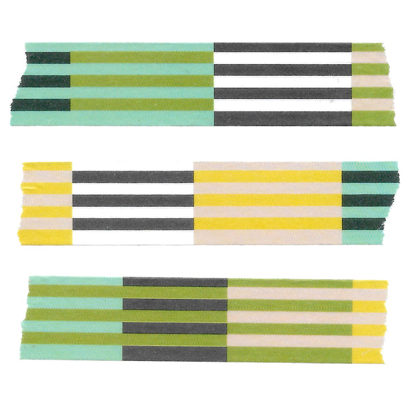 Multicolor Stripe Washi Tape