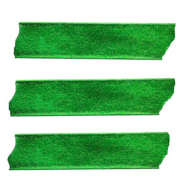 Solid Green Foil Washi Tape