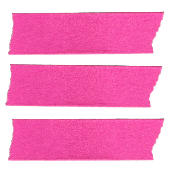 Solid Neon Pink Washi Tape