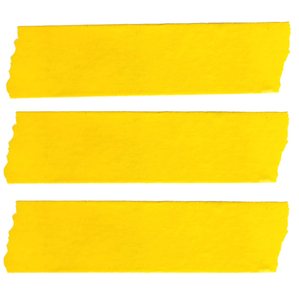 Solid Yellow Washi Tape