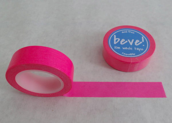Neon pink washi tape. Neon washi!