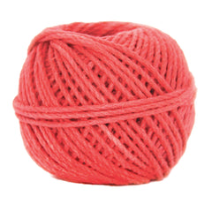 Coral Hemp Gift Cord