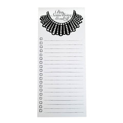 Ruth Bader Ginsburg To Do List - RBG Do Something About It Notepad