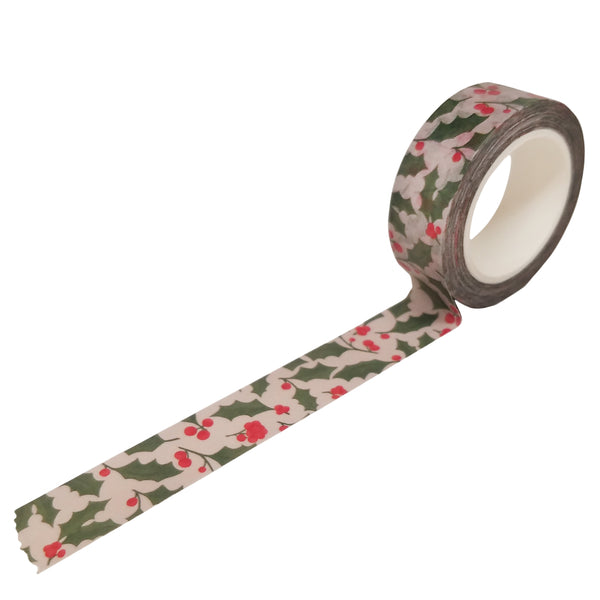 Holly Washi Tape