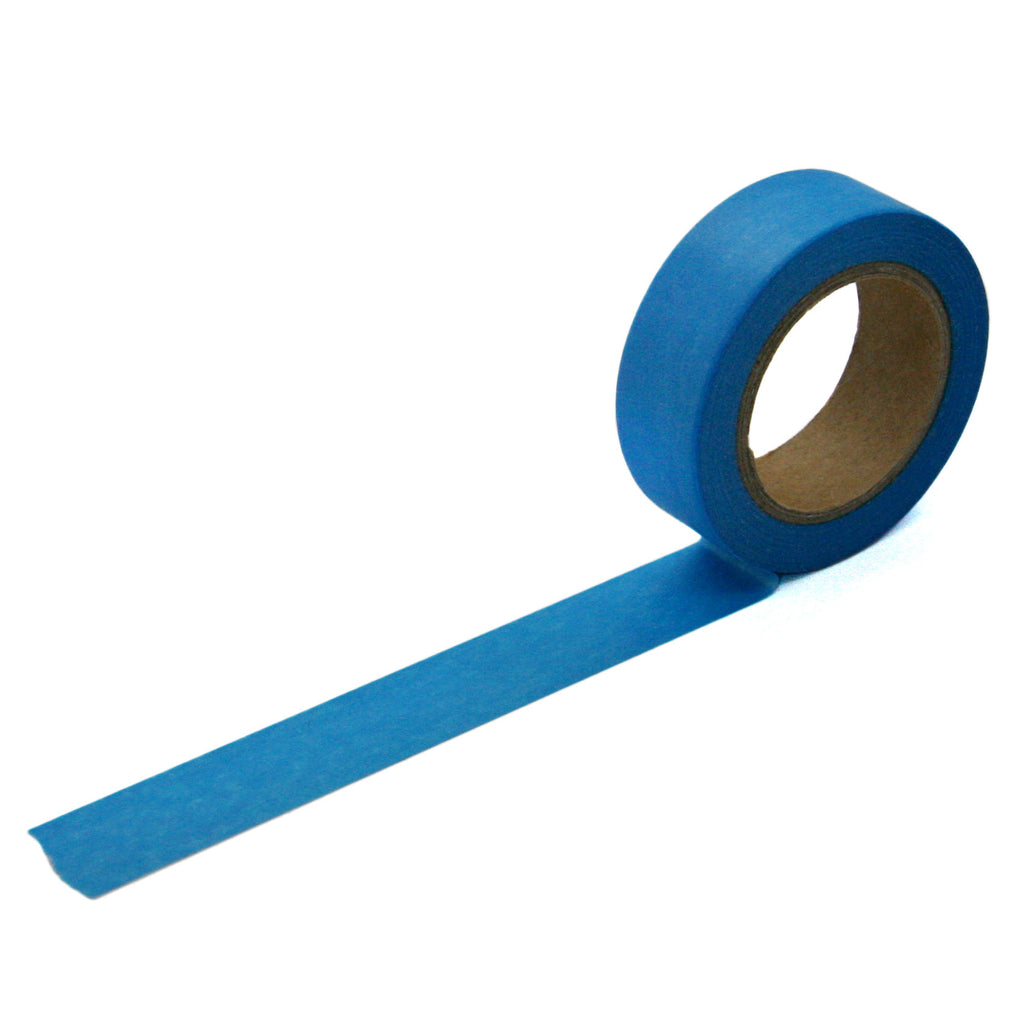 Solid Blue Washi Tape