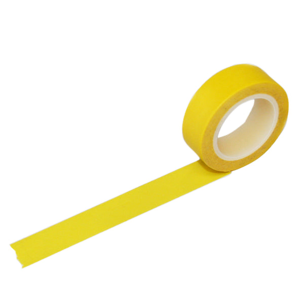 Solid Yellow Washi Tape